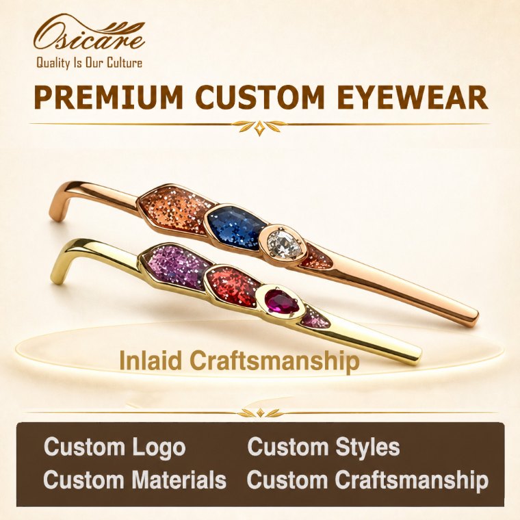 Inlaid craftsmanship — custom logo, styles, materials and craftsmanship